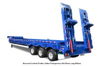 Karoseri Lowbed Trailer, Solusi Transportasi Alat Berat yang Efisien